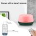 TAIGUCAT 300ML Aromatherapy Essential Oil Diffuser - USB-C Power - Remote Control - 7-LED Color Changing Light - Mini Home Diffuser for Small Bedrooms and Offices (Green) - Buy Online on GoSupps.com