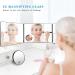 JANMPASK 3 Way Mirror for Self Hair Cutting - Height Adjustable 360 Trifold Makeup Mirror (Black) - Buy Online on GoSupps.com
