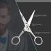 Candure Professional Beard and Moustache Scissors - Stainless Steel Trimming Scissors for Ear, Nose, Eyebrows, and Eyelashes - Buy Online on GoSupps.com