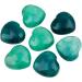 Nupuyai Green Fluorite Heart Worry Stone for Chakra Healing - 45mm - Buy Online on GoSupps.com