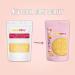 Yellow Popping Candy 100g - Cocoa Butter Coated Unflavoured Natural Yellow Coloured Popping Candy for Baking Cake Decoration Yellow Coated 100 g (Pack of 1) - Buy Online on GoSupps.com