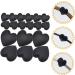 Housoutil Schnapps Glass - 20 Pairs Anti-Cover Glass Holders & Accessories | Black Silica Glasses Ears Anti-Clip - Buy Online on GoSupps.com