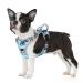 Eyin dog harness for medium-sized dogs adjustable breathable reflective padded and breathable breast dishes with handle and front bracket for daily training (camouflage m) m (neck: 37-50cm breast: 40-68cm) camouflage
