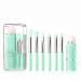 FHI7 Makeup Brushes Set Acrylic Green