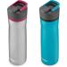 Contigo Cortland Chill 2.0 Stainless Steel Water Bottle 24oz 2-Pack - Hot/Cold Insulated, Spill-Proof Lid - Juniper & Dragonfruit - Buy Online on GoSupps.com