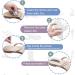 Dr.Foot Arch Support Shoe Inserts for Plantar Fasciitis Relief - Self-Adhesive Gel Insoles for Men & Women 2 Pairs (Small Transparent - Buy Online on GoSupps.com