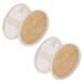 4 Pcs Exfoliating Loofah Sponge Pads Facial Scrub Pads Face Exfoliator Pads Face Cleansing Scrubbers Body Scrubber Pads Shower Loofah Sponges for Men Women