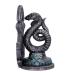 Nemesis Now Harry Potter Slytherin Bookend Officially Licensed Product 20 cm Resin Silver - Christmas Tree Ornament