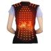 Derbut magnetic backrest magnet heating therapy vest waist support posture correction spine back shoulder lumbar spine posture correction (color: 56pcs of magnets size: size l) 56 st magnetic storlek xl