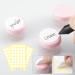 100 Pieces Mini Clear Cosmetic Bottles 5ml - Transparent Cream Glass Containers for Lip Balm & Lotion - Screw Cap Rice Set - Buy Online on GoSupps.com