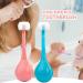 Libcflcc Three-Sided Cartoon Toothbrush for Kids - Waterproof & Creative Oral Care Tool | Automatic Pink Tumbler Design - Buy Online on GoSupps.com