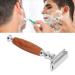 Premium Metal Safety Razor - Double Edge Stainless Steel Hand Razor Kit for Men | Nostalgic Design & Sturdy Stand Included - Buy Online on GoSupps.com