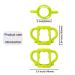 4Pcs Bottle Handles for Dr Brown Narrow Baby Bottles - Easy Grip Holder for 2.25 Diameter and Straw Bottles - Buy Online on GoSupps.com