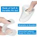 Dr.Shoesert Arch Support Shoe Inserts for Flat Feet & Plantar Fasciitis - Gel Insoles for Foot Pain Relief - 2 Pairs (Clear & Blue - Buy Online on GoSupps.com