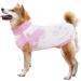 Buy Lianzimau Dogebody | Post-Surgery Dog Bodysuit for Males & Females | Wound Protection Tie-Dye Pink XXXL - International Shipping Available - Buy Online on GoSupps.com