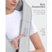 Adjustable Heat Shiatsu Back Massager with Straps - Deep Tissue Kneading for Shoulder Muscle Pain Relief - Perfect Birthday Gift with Carrying Bag - Buy Online on GoSupps.com