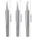 XGIZMOO Precision Blackhead Tweezers - Professional 3-in-1 Stainless Steel Acne Remover Tool Set (GM4203P) - Buy Online on GoSupps.com