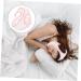 Anti-Snoring Chin Strap Mesh Fabric Belt - Breathable Support for Men and Women - Keep Mouth Closed While Sleeping - White 56x21x0.3cm - Buy Online on GoSupps.com