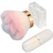 Transparent Handle Powder Brush Small Makeup Brush Lightweight Capsule Brush Portable for Blush - Buy Online on GoSupps.com