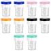 Gobesty 10 pieces of contact lens containers contact lenses soaking case manual contact lens cleaner contact lenses container contact lens case contact lenses Storage for daily use