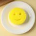 Smiley Face Cleaning Sponge Rub Honeycomb Sponge Home Kitchen Dish Washer Yellow - Soft