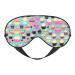 Cupcake Pattern print Light blocking eye mask soft eye mask adjustable for sleep travel yoga etc