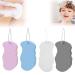 Ultra Soft Exfoliating Shower Sponge Upgraded Deep Cleansing Shower Sponge Multi-Texture Exfoliating Sponge Exfoliating Soft and Skin Friendly Shower Gadgets (Four Color)