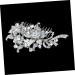 DOITOOL Bridal Hair Side Comb Combs for Women Hair Accessories for Women Crystal Headpiece Hair Teasing Comb Women Hair Accessories Tiara Women Hair Clip Bride Hair Plug Bow Tie - Buy Online on GoSupps.com