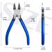 Wire Cutters 2 Pack KAIHAOWIN 6 inch Side Cutters Wire Snips Flush Cutters Wire Cutters for Crafting Small Wire Cutters for Jewelry Making Blue with Black Handle 2 Pack 6" wire cutters - Buy Online on GoSupps.com