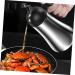Zerodeko 1pc Stainless Steel Oil Pot Oil Storage Can Strainer Oil Storage Bottle Olive Dispenser Stainless Steel Containers Kitchen Oil Jar Vinegar Cruet Grease Condiment Bottles 20.5X11CM Silver - Buy Online on GoSupps.com
