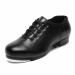 Mens Lace Up Black Tap Shoes Leather Oxford Dance Shoe 11 Black