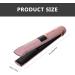 FOMIYES Professional Iron Curling Iron Mini Hair Crimper 2 in 1 Mini Flat Iron Curling Portable Curling Wand Travel Beard Girl Rose Gold - Buy Online on GoSupps.com