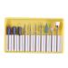 minkissy 3 Sets Nail Drill Replacement Bits Cuticle Drill Bits Nail File Drill Bits Grit Nail Art Supplies Nail Grinding Head Nail Grinding Polisher Gel Nails Bit Sand Set Manicure 5x1cmx3pcs Yellowx3pcs