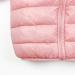 Pink Kids Puffer Jacket - Winter Hooded Coat for Boys and Girls (3-4 Years) - Buy Online on GoSupps.com