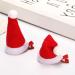 JNAWA 4 Pairs Christmas Hat Hair Clips Lovely Santa Hat Hair Barrettes Santa Cosplay Hair Clip Holiday Hair Decorations for Kids Adult Xmas Costume - Buy Online on GoSupps.com
