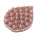 SESESFOUFU 1STK bathing brush hair comb shampoo scalp massager shampoo brush for the scalp cloth collector portable hair brush massage brush silicone hair brush 8.5x7cm pink