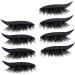 GGOOD Eyeliner Eyelash Stickers Reusable Waterproof Stick on Eyeliner Eyeshadow Makeup Black Artificial Eyelashes - Buy Online on GoSupps.com