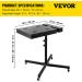 VEVOR 18x18 Inch Flash Dryer | Screen Printing Electrical Control Box | Adjustable Stand T-Shirt Curing Machine - Buy Online on GoSupps.com