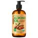 Organic Almond Oil 16 fl oz USDA 100% Pure Cold Pressed Almond Oils in Glass Bottle Natural Moisturizer for Face Hair & Body Ideal Carrier Oil for Skin Care DIY Beauty & Soothing Massage 16 Fl Oz (Pack of 1)