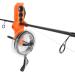 KastKing Radius Line Spooler  Compact Fishing Line Spooling Tool for Spinning Reels and Casting Reels  Line Spooler Spools Fishing Reels Without Line Twist Orange