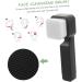 WOFASHPURET Square Facial Cleansing Brush Manual Face Brush Double Sided Silica Gel Scrub - Buy Online on GoSupps.com