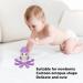 Octopus Shaped Silicone Teething Toy for Babies - Cute and Soft Teether for Family Travel - Buy Online on GoSupps.com
