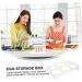 Hohopeti 3pcs Egg Storage Box Eggs Refrigerator Egg Storage Racks Plastic Egg Racks Egg Holder Tray Household - Buy Online on GoSupps.com