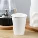 RACETOP 12 oz Disposable Paper Coffee Cups - 100 Pack, White Hot Coffee Paper Cups - Thickened Paper, 100 Count - Buy Online on GoSupps.com