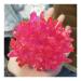 Electroplate red Aura Quartz Crystal Cluster with Rainbow Light Natural Stone and for Home kaixun