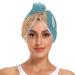 Cute Doodle Capybara Hair Towel 2 Pack Super Absorbent Hair Drying Towel Quick Dry Hair Turbans Head Towel with Button Twisty Wrap for Women Girls