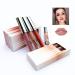 3 Pieces Waterproof Matte Lip Gloss Set - Long Lasting Moisturizing Lipstick - Sexy Makeup Cosmetics | #04 - Buy Online on GoSupps.com