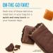 Nutrisystem Double Chocolate Caramel Lunch Bars - 10g Protein - Supports Weight Loss - 10 Count - Buy Online on GoSupps.com