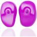3 Pairs Soft Plastic Earmuffs for Hair Dyeing - Ear Cover Protector & Hairdressing Tool with Baked Oil - Random Color - Buy Online on GoSupps.com