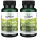 Swanson Hiactives Tart Cherry & Turmeric 60 Veg Capsules (2 Pack)